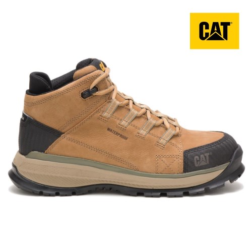 Caterpillar Utilize Waterproof Alloy Toe Werkschoenen Heren Bruin (EJAC.NL)